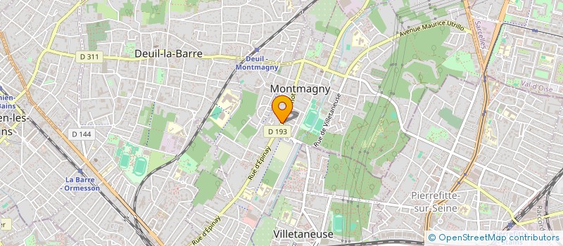 localisation de l'entreprise MONSIEUR CLAUDRYAN CHARLES  MONTMAGNY