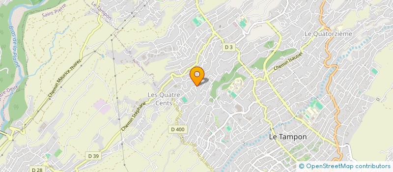 localisation de l'entreprise MONSIEUR CLAUDY BONMALAIS  LE TAMPON