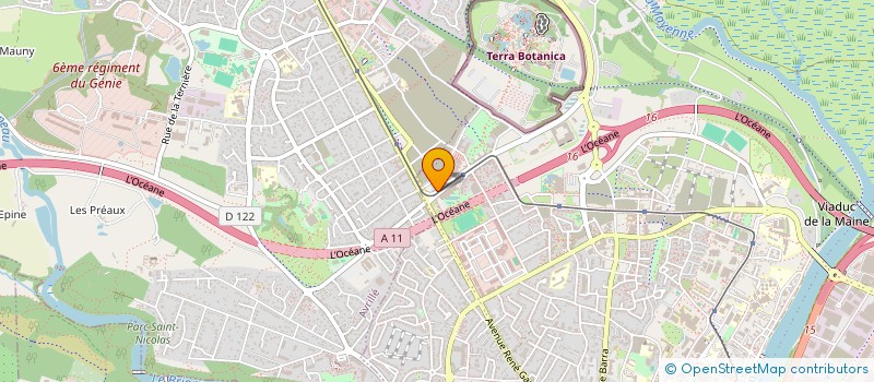 localisation de l'entreprise MONSIEUR CLAUDY POIX  ANGERS