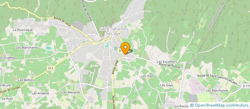 localisation de l'entreprise MONSIEUR CLAUDY PREUD'HOMME  SAINT-SATURNIN-LES-APT