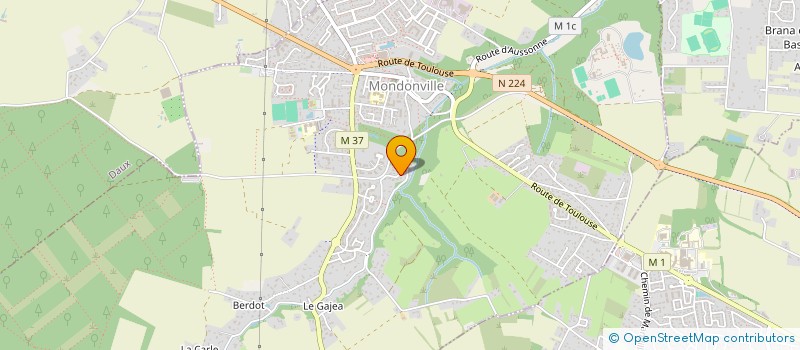 localisation de l'entreprise MONSIEUR CLAUS KROELL  MONDONVILLE