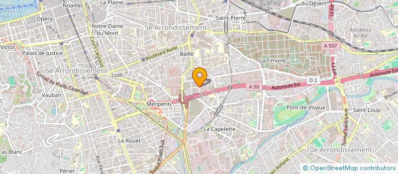 localisation de l'entreprise MONSIEUR CLAUVIS PAULIN FOAMOUWE KAPTUE à MARSEILLE