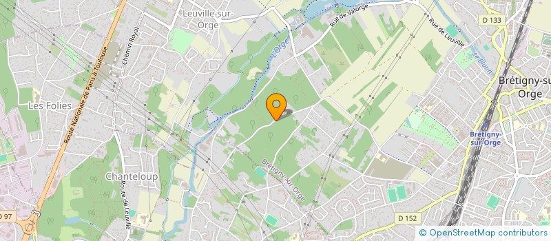 localisation de l'entreprise MONSIEUR CLAYD BESSON-MOREAU à BRETIGNY-SUR-ORGE