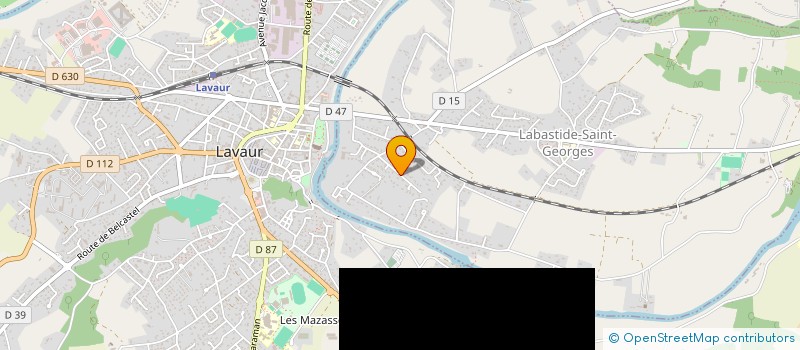 localisation de l'entreprise MONSIEUR CLAYTON BRUN  LABASTIDE-SAINT-GEORGES