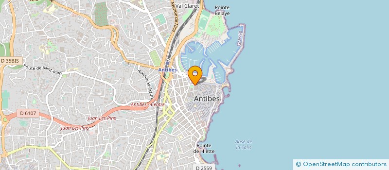 localisation de l'entreprise MONSIEUR CLEARFOSTER BROWNE  ANTIBES