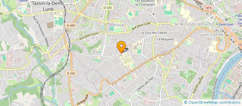 localisation de l'entreprise MONSIEUR CLEBER LOPES DE ARAUJO à LYON