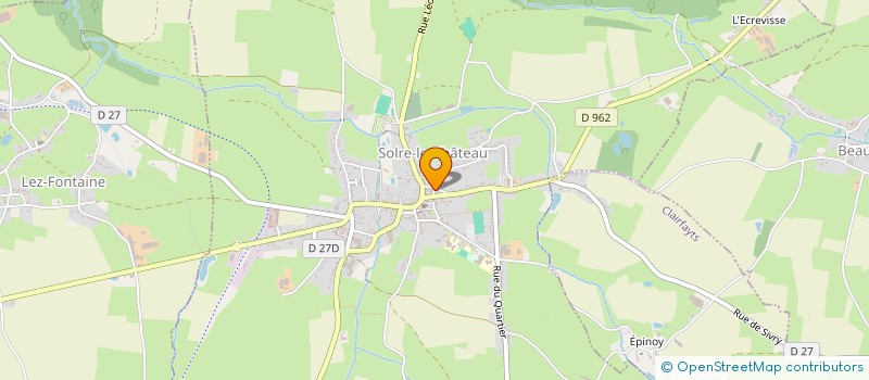 localisation de l'entreprise MONSIEUR CLEEVERS DEHONDT  SOLRE-LE-CHATEAU