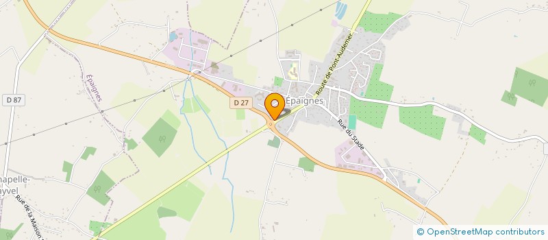 localisation de l'entreprise MONSIEUR CLEFF NIAUX  EPAIGNES