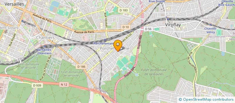 localisation de l'entreprise MONSIEUR CLEITON ALVES à VERSAILLES