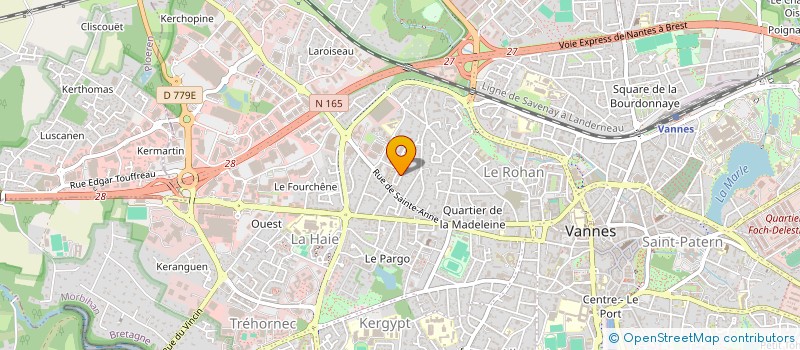 localisation de l'entreprise MONSIEUR CLEITON FERREIRA PAIVA à VANNES
