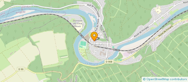 localisation de l'entreprise MONSIEUR CLELIO VISCA à DOMMARTIN-LES-TOUL
