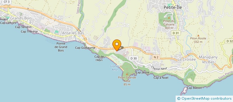 localisation de l'entreprise MONSIEUR CLEMENCEAU GRONDIN  PETITE ILE