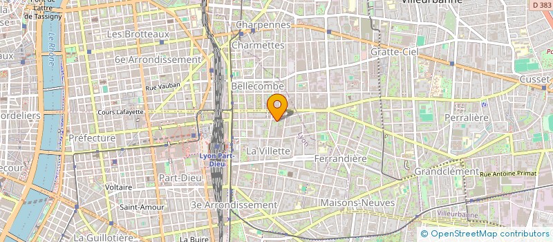 localisation de l'entreprise MONSIEUR CLEMENT-ADIL FARAH  LYON