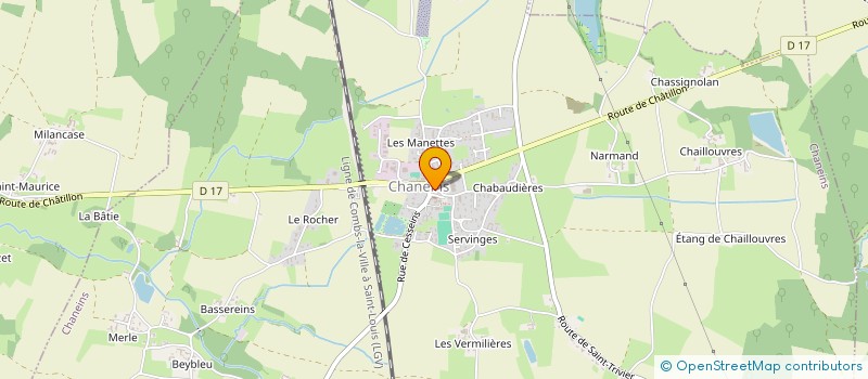 localisation de l'entreprise MONSIEUR CLEMENT ALBANEZ à CHANEINS