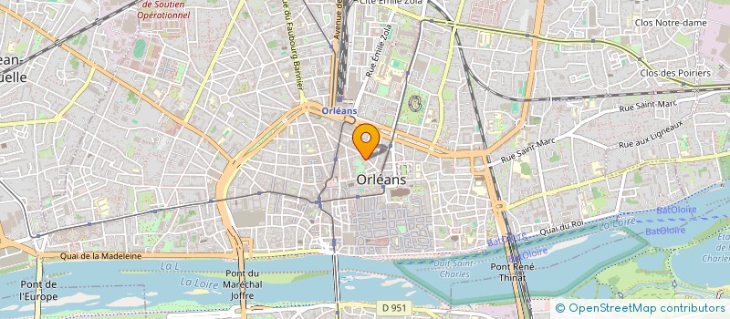 localisation de l'entreprise MONSIEUR CLEMENT ALLARD  ORLEANS