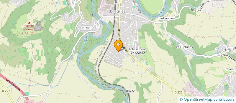 localisation de l'entreprise MONSIEUR CLEMENT ALLIRAND  VIC-LE-COMTE