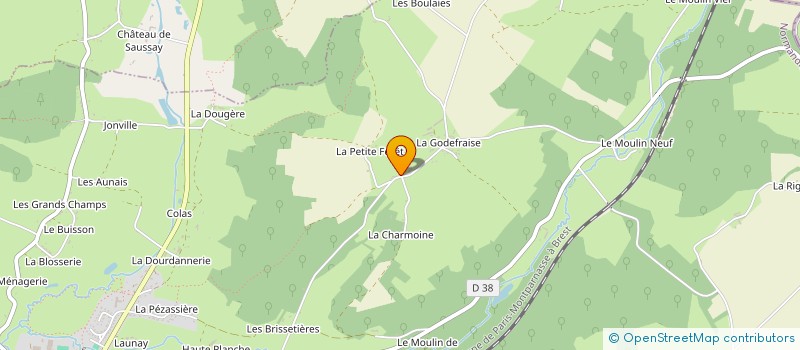 localisation de l'entreprise MONSIEUR CLEMENT ALLOTEAU à BRETONCELLES