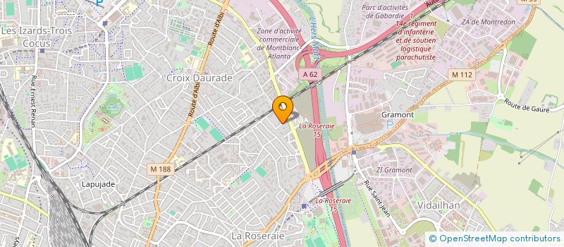 localisation de l'entreprise MONSIEUR CLEMENT ALVAREZ à TOULOUSE