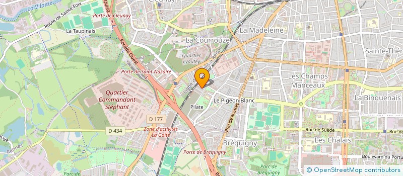 localisation de l'entreprise MONSIEUR CLEMENT AMELINE  SAINT-JACQUES-DE-LA-LANDE