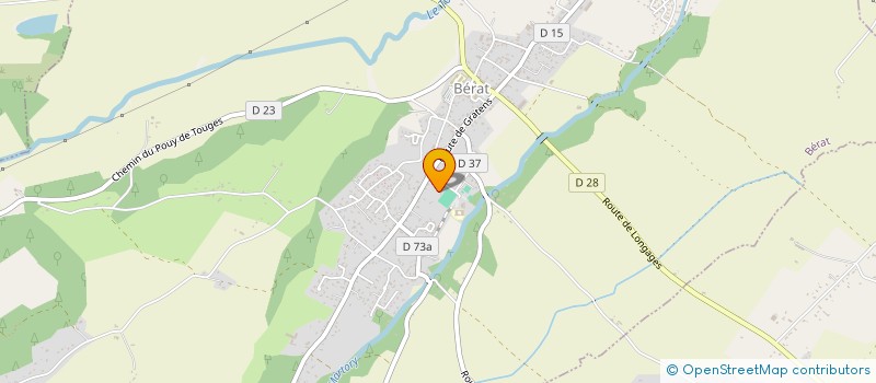 localisation de l'entreprise MONSIEUR CLEMENT AMIEL  BERAT