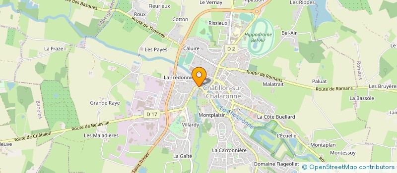 localisation de l'entreprise MONSIEUR CLEMENT AMOROS  ROMANS