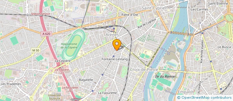 localisation de l'entreprise MONSIEUR CLEMENT AMOUROUX à TOULOUSE