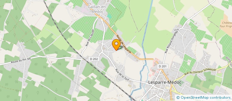 localisation de l'entreprise MONSIEUR CLEMENT ANDRON  SAINT-LAURENT-MEDOC