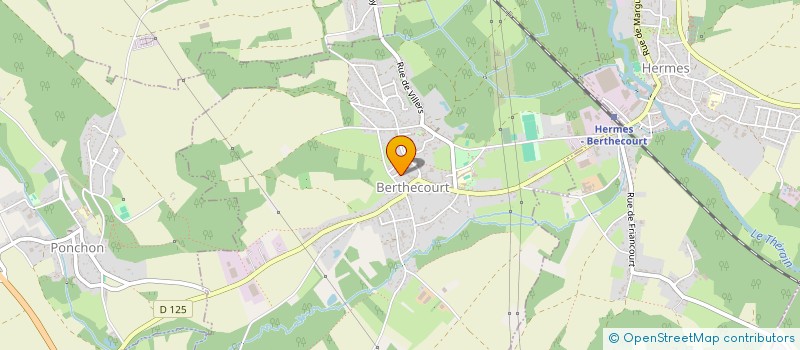 localisation de l'entreprise MONSIEUR CLEMENT ANDRYSIAK  BERTHECOURT