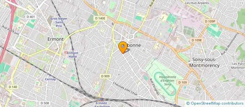 localisation de l'entreprise MONSIEUR CLEMENT ANGELINI  EAUBONNE