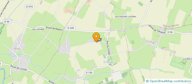 localisation de l'entreprise MONSIEUR CLEMENT ANNE  CROUAY