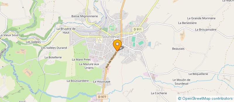 localisation de l'entreprise MONSIEUR CLEMENT ANNIBALINI  SOURDEVAL