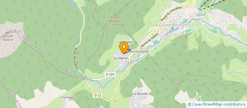 localisation de l'entreprise MONSIEUR CLEMENT ANSELMO à SAINT-JEAN-DE-SIXT