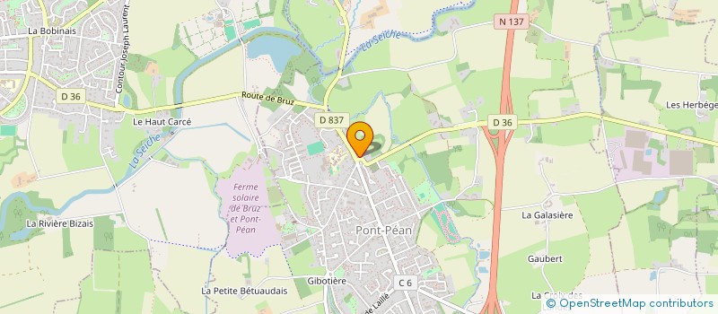 localisation de l'entreprise MONSIEUR CLEMENT ARABIA  PONT-PEAN