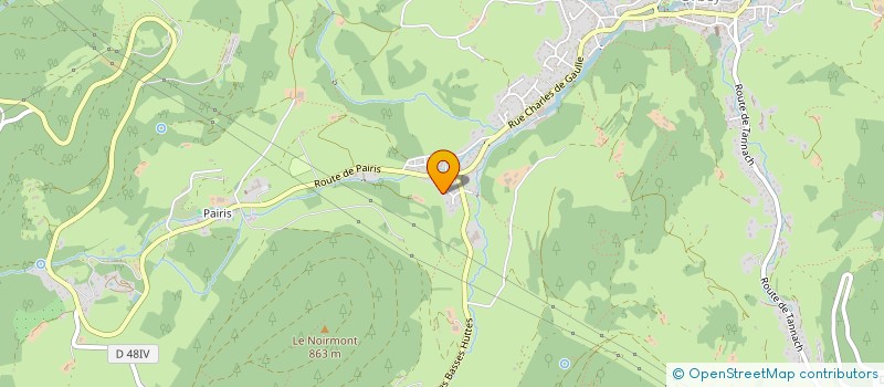 localisation de l'entreprise MONSIEUR CLEMENT ARDILLER  ORBEY