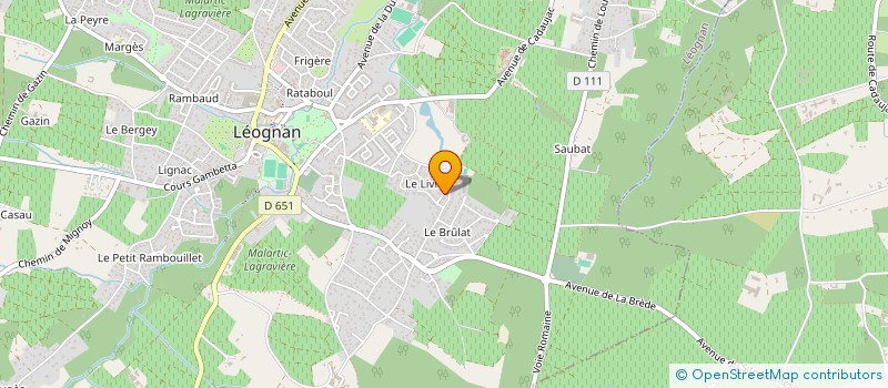 localisation de l'entreprise MONSIEUR CLEMENT ARNAUD  LEOGNAN