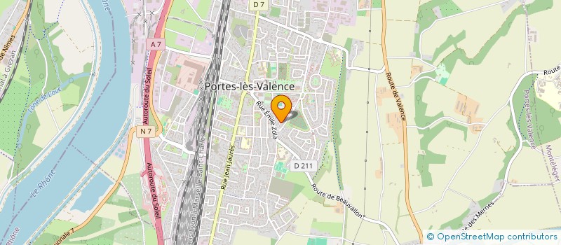 localisation de l'entreprise MONSIEUR CLEMENT ARTERO  PORTES-LES-VALENCE