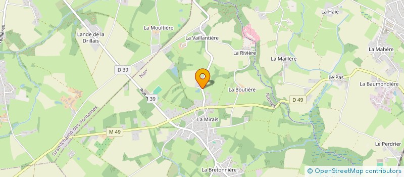 localisation de l'entreprise MONSIEUR CLEMENT ASTIER à LA CHAPELLE-SUR-ERDRE