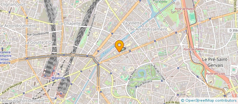 localisation de l'entreprise MONSIEUR CLEMENT AUDARD  PARIS