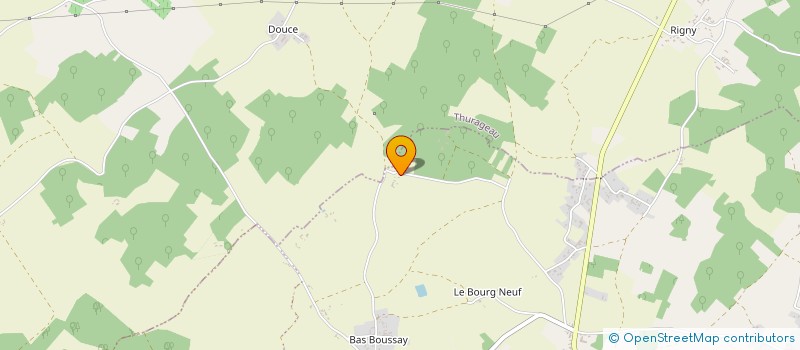 localisation de l'entreprise MONSIEUR CLEMENT AUGER  SAINT-MARTIN-LA-PALLU