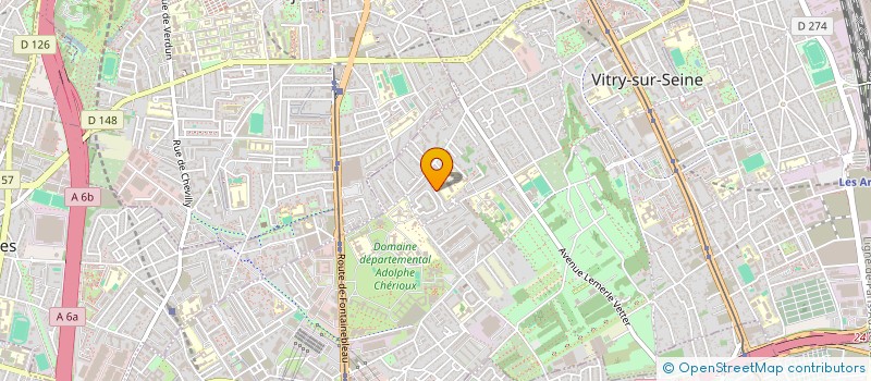 localisation de l'entreprise MONSIEUR CLEMENT AULNETTE à VITRY-SUR-SEINE