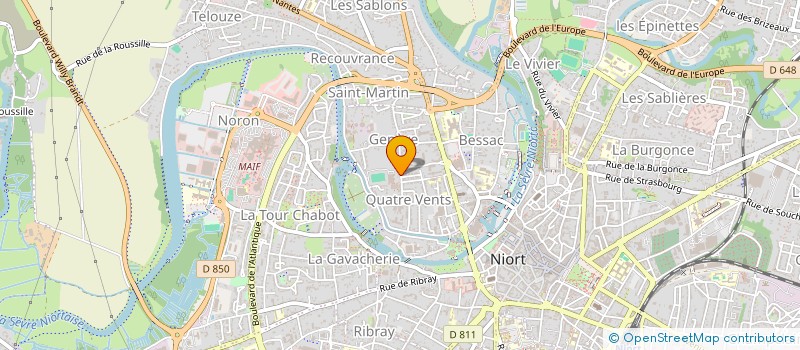 localisation de l'entreprise MONSIEUR CLEMENT AUSTRUY à NIORT