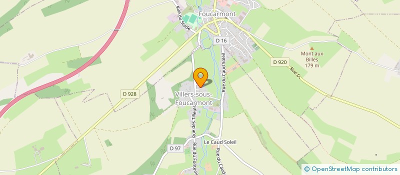 localisation de l'entreprise MONSIEUR CLEMENT AVRIL  VILLERS-SOUS-FOUCARMONT