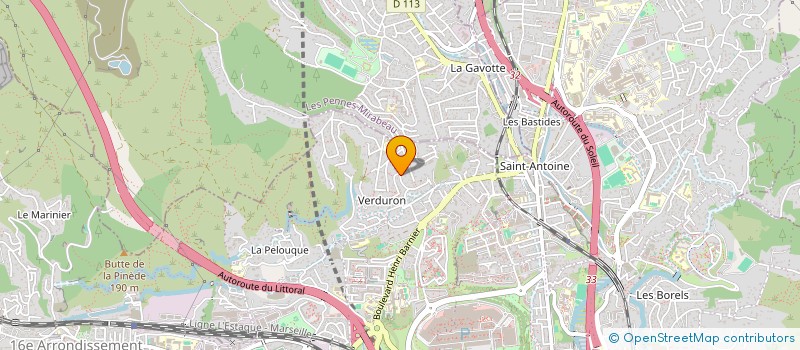 localisation de l'entreprise MONSIEUR CLEMENT AZMY à MARSEILLE