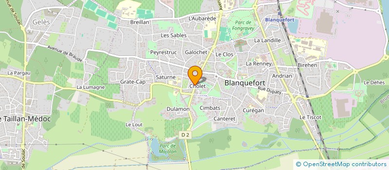 localisation de l'entreprise MONSIEUR CLEMENT BACHAUMARD à BLANQUEFORT