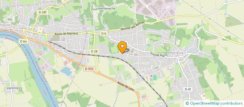 localisation de l'entreprise MONSIEUR CLEMENT BACHOT à REYRIEUX