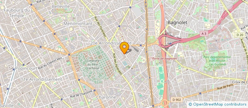 localisation de l'entreprise MONSIEUR CLEMENT BADIA  PARIS