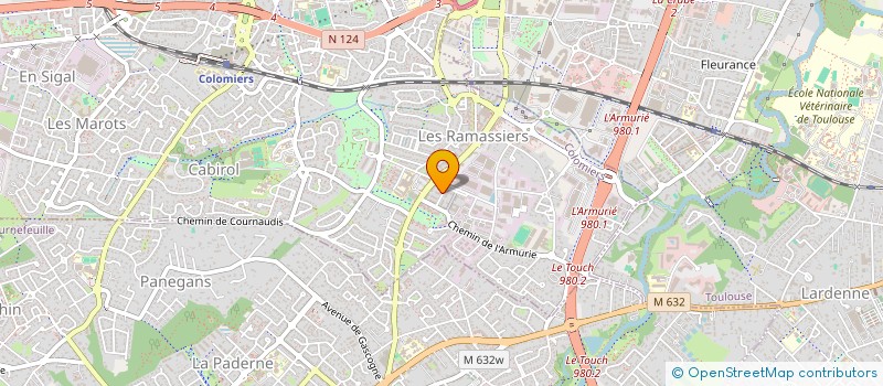 localisation de l'entreprise MONSIEUR CLEMENT BAENA à COLOMIERS