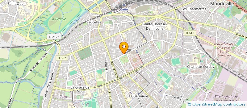 localisation de l'entreprise MONSIEUR CLEMENT BAILLEUL à CAEN