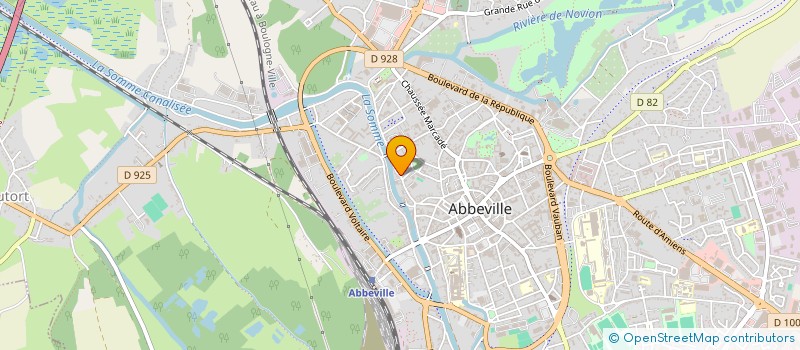 localisation de l'entreprise MONSIEUR CLEMENT BALAVOINE à ABBEVILLE