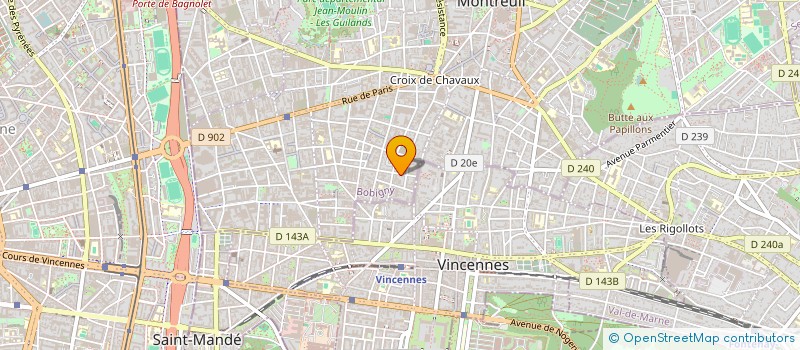 localisation de l'entreprise MONSIEUR CLEMENT BALCON à MONTREUIL